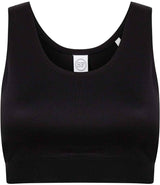 SF Clothing Kids Fashion Crop Top | Black/Black thumbnail 1