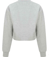 SF Clothing Kids Cropped Slounge Sweatshirt | Heather Grey thumbnail 2