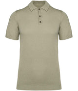 Spasso Knitted Polo Shirt | Almond Green thumbnail 1