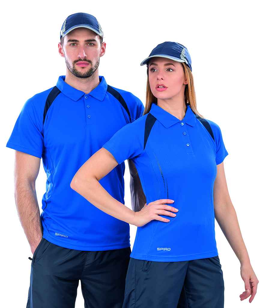 Spiro Ladies Team Spirit Polo Shirt | Royal Blue/Navy