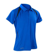 Spiro Team Spirit Polo Shirt | Royal Blue/Navy thumbnail 3