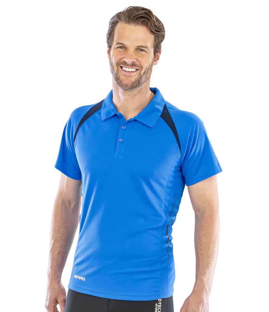 Spiro Team Spirit Polo Shirt | Royal Blue/Navy