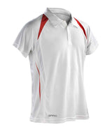 Spiro Team Spirit Polo Shirt | White/Red thumbnail 1
