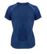 Spiro Ladies Dash Training Shirt | Navy/White thumbnail 3