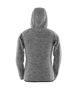 Spiro Ladies Micro Fleece Hoodie | Grey/Black thumbnail 3