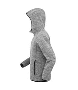 Spiro Micro Fleece Hoodie | Grey/Black thumbnail 5