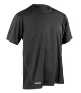 Spiro Quick Dry Performance T-Shirt | Black thumbnail 2