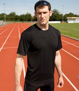 Spiro Quick Dry Performance T-Shirt | Black thumbnail 1
