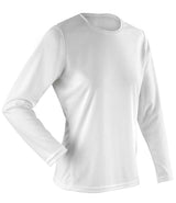 Spiro Performance Long Sleeve T-Shirt | White thumbnail 1
