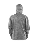 Spiro Hooded T-Shirt Jacket | Marl Grey thumbnail 4