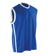 Spiro Basketball Top | Royal Blue/White thumbnail 2