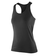 Spiro Impact Ladies Softex® Fitness Top | Black thumbnail 2