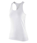 Spiro Impact Ladies Softex® Fitness Top | White thumbnail 2