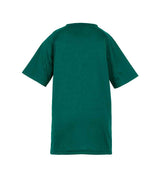 Spiro Kids Impact Performance Aircool T-Shirt | Bottle Green thumbnail 2