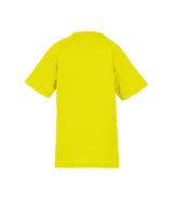 Spiro Kids Impact Performance Aircool T-Shirt | Flo Yellow thumbnail 3