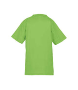 Spiro Kids Impact Performance Aircool T-Shirt | Lime Green thumbnail 3
