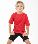 Spiro Kids Impact Performance Aircool T-Shirt | Red thumbnail 1