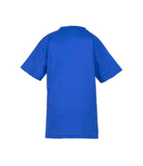 Spiro Kids Impact Performance Aircool T-Shirt | Royal Blue thumbnail 3
