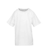 Spiro Kids Impact Performance Aircool T-Shirt | White thumbnail 3