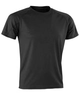 Spiro Impact Performance Aircool T-Shirt | Black thumbnail 3