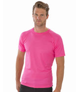 Spiro Impact Performance Aircool T-Shirt | Flo Pink thumbnail 1