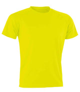 Spiro Impact Performance Aircool T-Shirt | Flo Yellow thumbnail 2