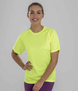 Spiro Impact Performance Aircool T-Shirt | Flo Yellow thumbnail 1