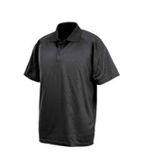 Spiro Impact Performance Aircool Polo Shirt | Black thumbnail 2