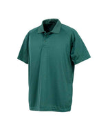 Spiro Impact Performance Aircool Polo Shirt | Bottle Green thumbnail 1