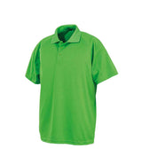 Spiro Impact Performance Aircool Polo Shirt | Lime Green thumbnail 2