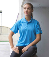 Spiro Impact Performance Aircool Polo Shirt | Ocean Blue thumbnail 1