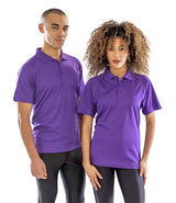 Spiro Impact Performance Aircool Polo Shirt | Purple thumbnail 1