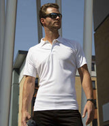 Spiro Impact Performance Aircool Polo Shirt | White thumbnail 1