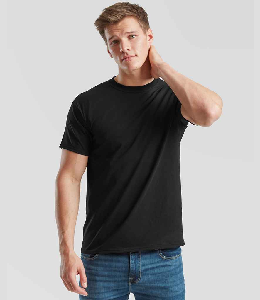 Fruit of the Loom Super Premium T-Shirt | Black