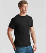 Fruit of the Loom Super Premium T-Shirt | Black thumbnail 3