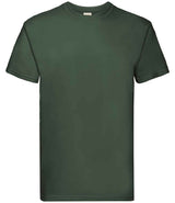 Fruit of the Loom Super Premium T-Shirt | Bottle Green thumbnail 4