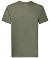 Fruit of the Loom Super Premium T-Shirt | Classic Olive thumbnail 4
