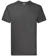 Fruit of the Loom Super Premium T-Shirt | Light Graphite thumbnail 4