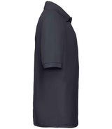 Fruit of the Loom Kids Poly/Cotton Piqué Polo Shirt | Deep Navy thumbnail 6