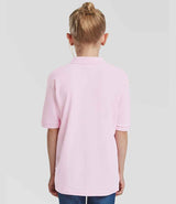 Fruit of the Loom Kids Poly/Cotton Piqué Polo Shirt | Light Pink thumbnail 2