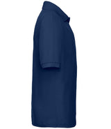 Fruit of the Loom Kids Poly/Cotton Piqué Polo Shirt | Navy thumbnail 6