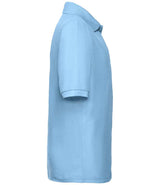 Fruit of the Loom Kids Poly/Cotton Piqué Polo Shirt | Sky Blue thumbnail 5