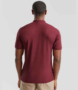 Fruit of the Loom Poly/Cotton Piqué Polo Shirt | Burgundy thumbnail 2