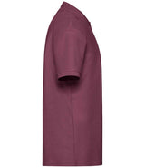Fruit of the Loom Poly/Cotton Piqué Polo Shirt | Burgundy thumbnail 6