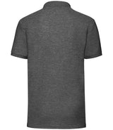 Fruit of the Loom Poly/Cotton Piqué Polo Shirt | Dark Heather thumbnail 4