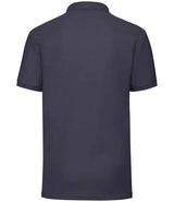 Fruit of the Loom Poly/Cotton Piqué Polo Shirt | Deep Navy thumbnail 4