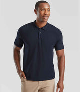 Fruit of the Loom Poly/Cotton Piqué Polo Shirt | Deep Navy thumbnail 1