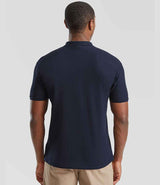 Fruit of the Loom Poly/Cotton Piqué Polo Shirt | Deep Navy thumbnail 2