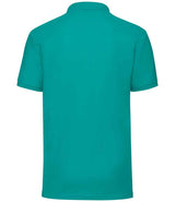 Fruit of the Loom Poly/Cotton Piqué Polo Shirt | Emerald thumbnail 5