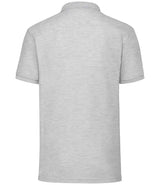 Fruit of the Loom Poly/Cotton Piqué Polo Shirt | Heather Grey thumbnail 4